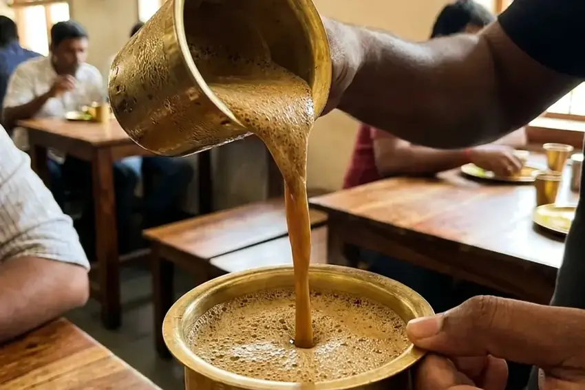 Chennai filter coffee shop