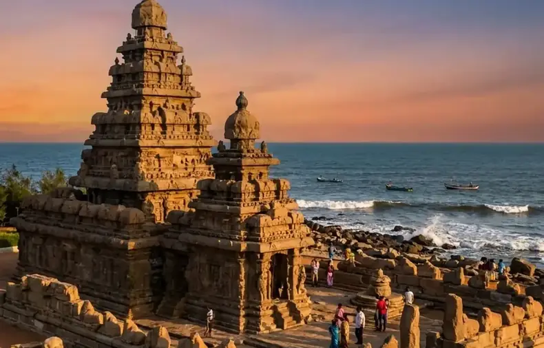 Shore Temple Mamallapuram near Chennai